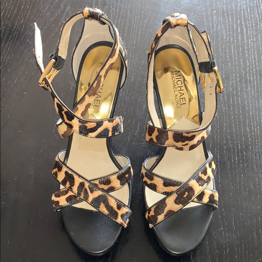 Michael Kors Cheetah Heels